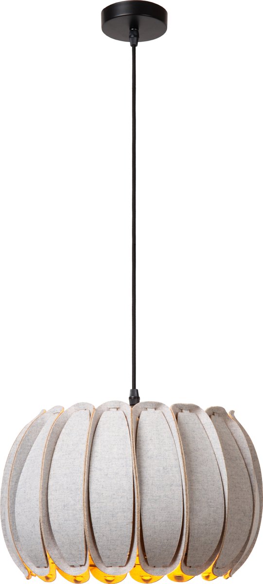 Lucide Spencer - lampe suspendue - ø 30 cm - 1xe27 - gris