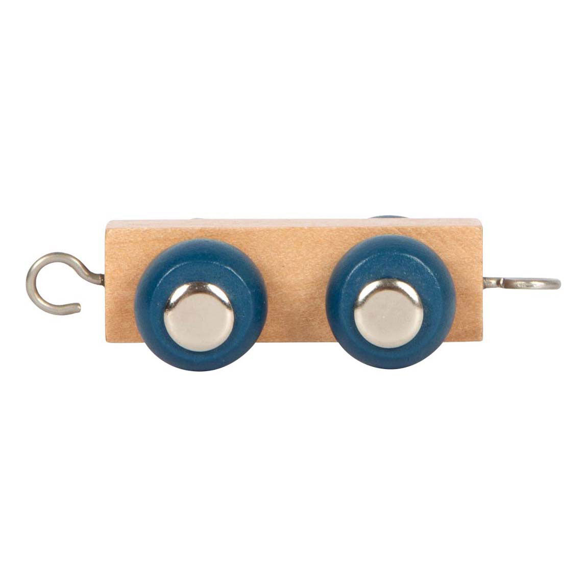 Small foot - train aux lettres en bois polaire - remorque