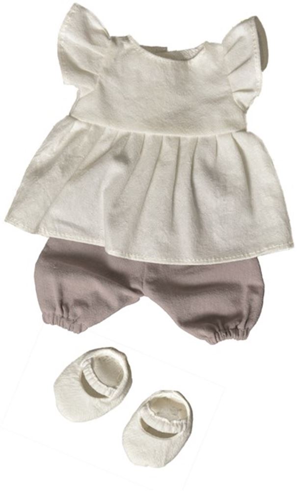 Ensemble de vêtements pour poupée chocolat blanc. 1+