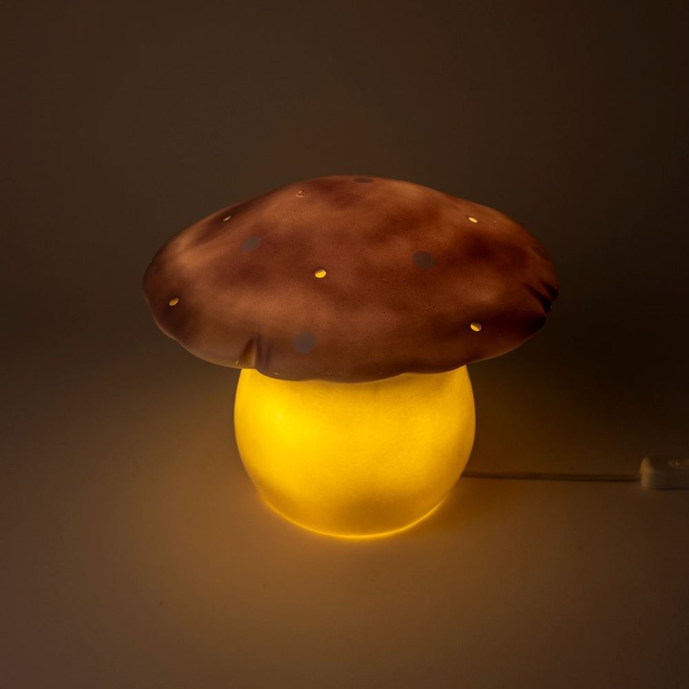 Lampe Egmont champignon lavande + variateur.