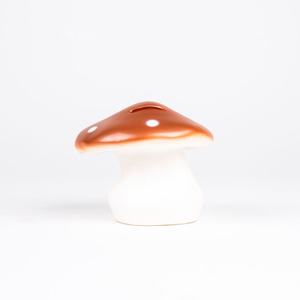 Tirelire Egmont champignon cuivre. 11 cm
