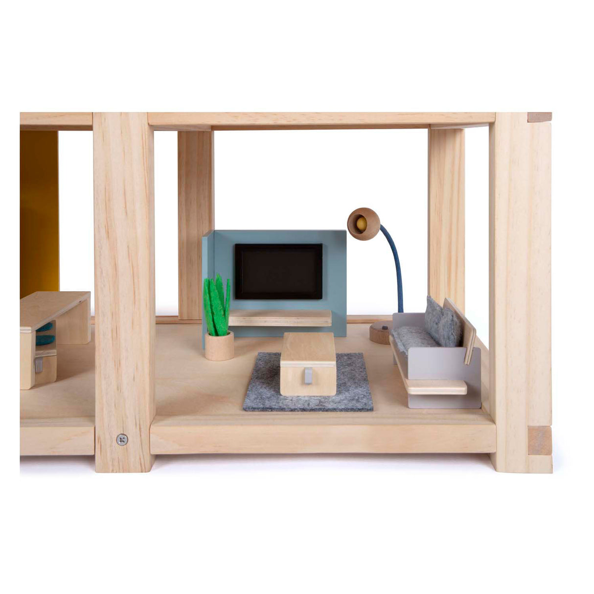 Small foot - maison de poupée en bois avec meubles
