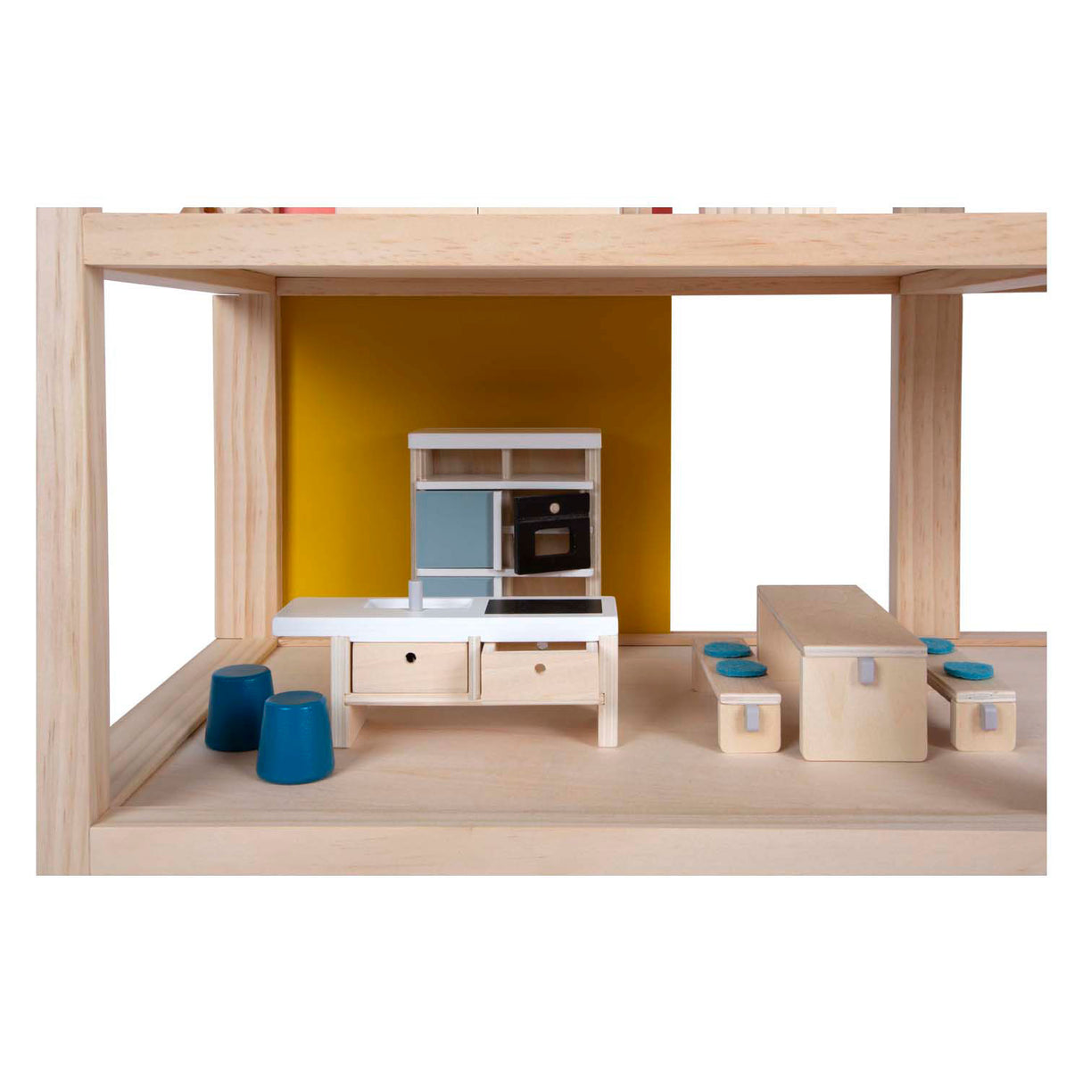 Small foot - maison de poupée en bois avec meubles