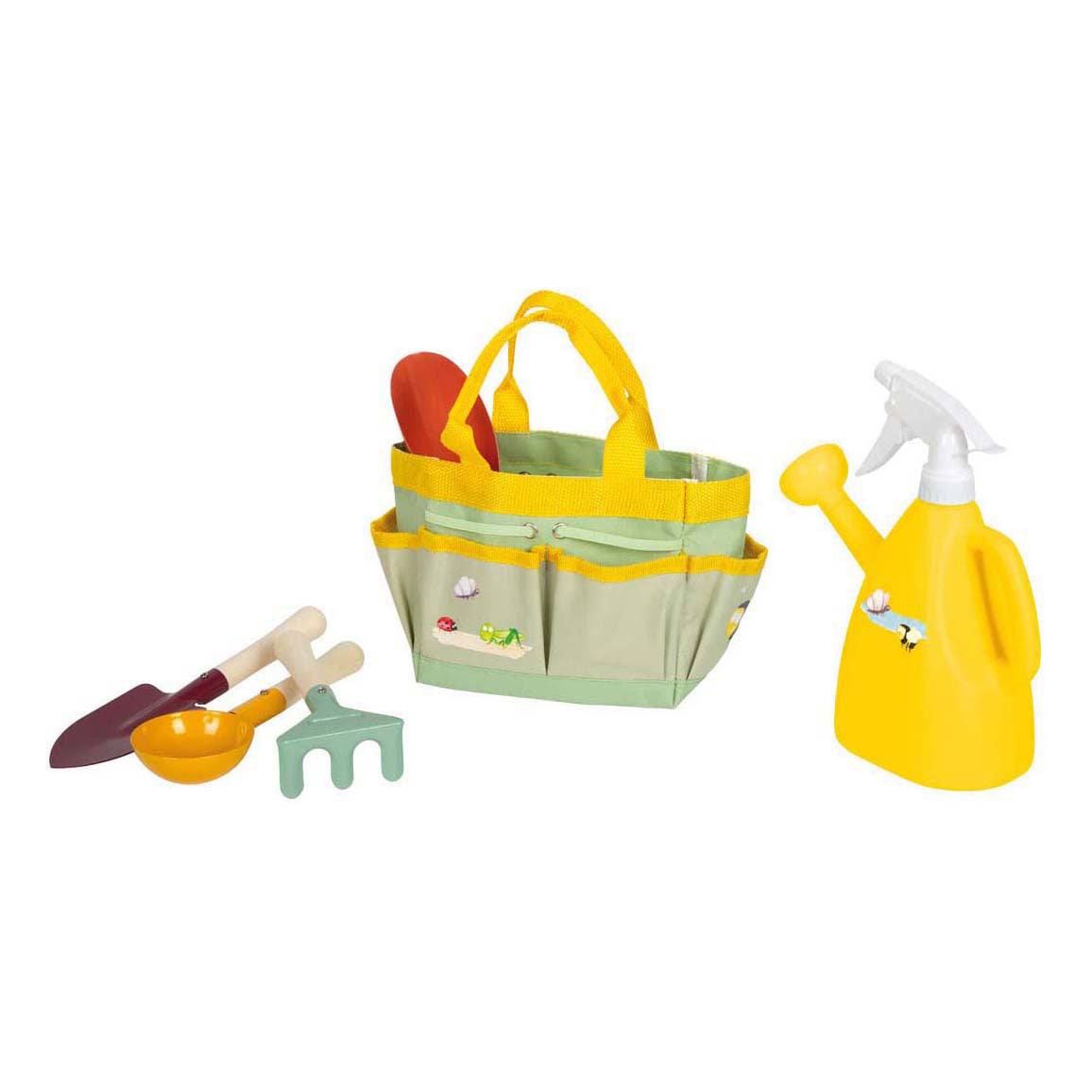 Small foot - sac de jardin avec outils de jardinage Tiny Garden, 5 pcs.