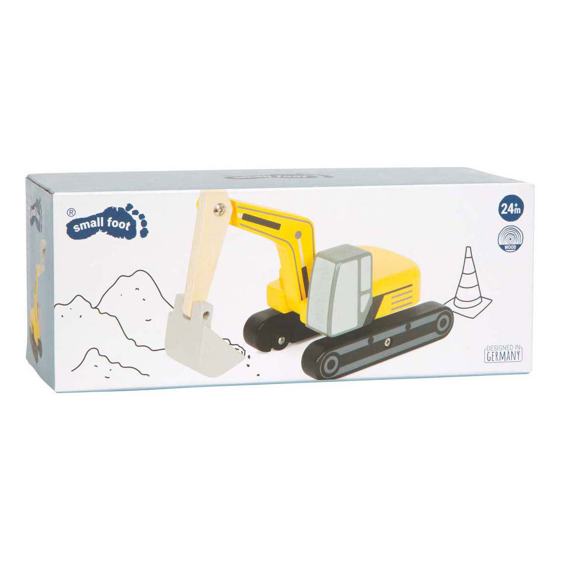 Small foot - pelle en bois