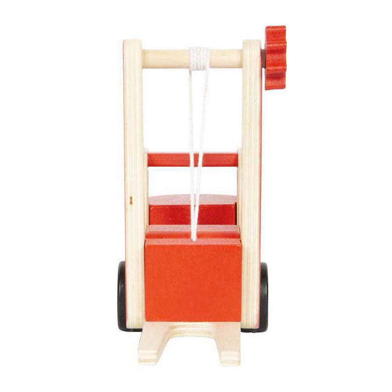 Small foot - chariot élévateur en bois avec palette