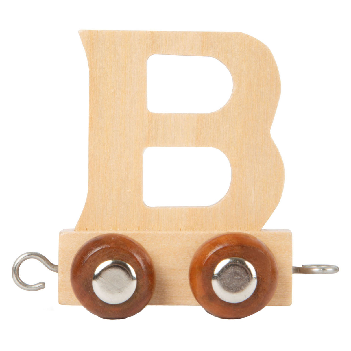 Small foot - train de lettres en bois - b - 12 pièces