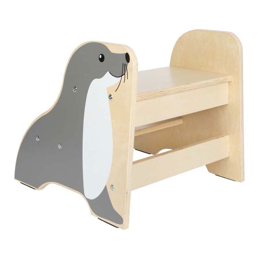 Small foot - tabouret pour enfants, faune phoque