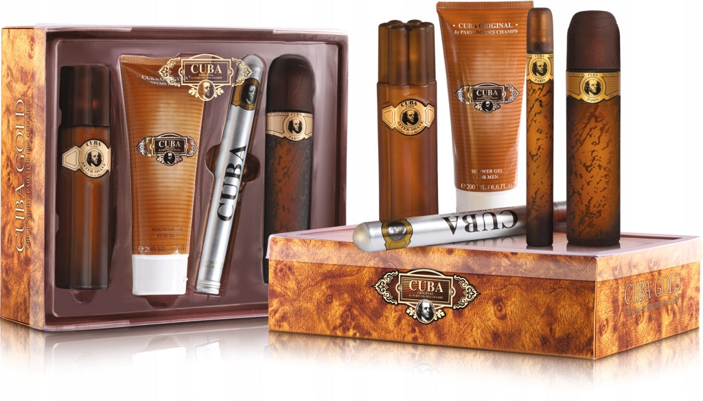 Jean-Pierre Sand Cuba Gold coffret cadeau 4 pièces