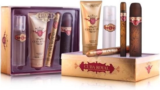 Jean-Pierre Sand Cuba Paris Coffret Royal 4 articles