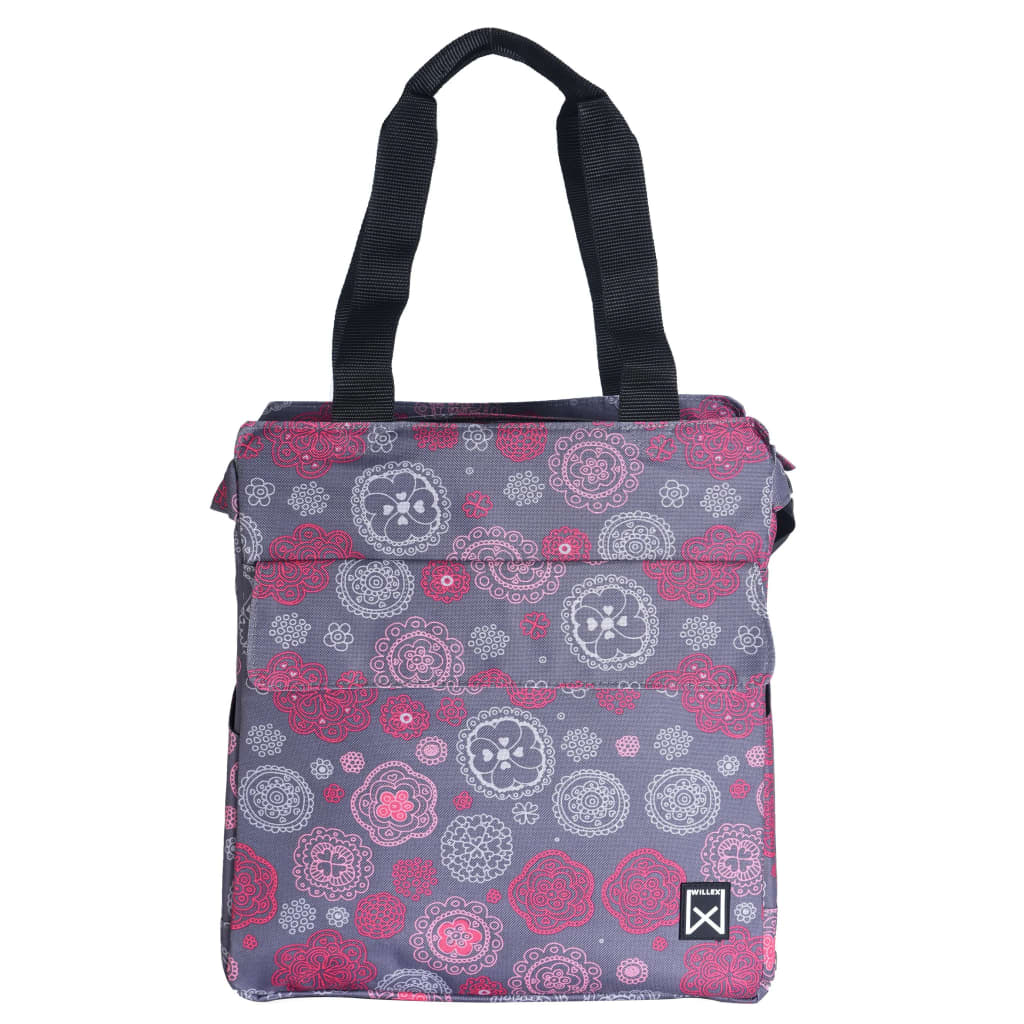 Willex Willex Sacoche de Vélo Cosmos 15 L gris et rouge