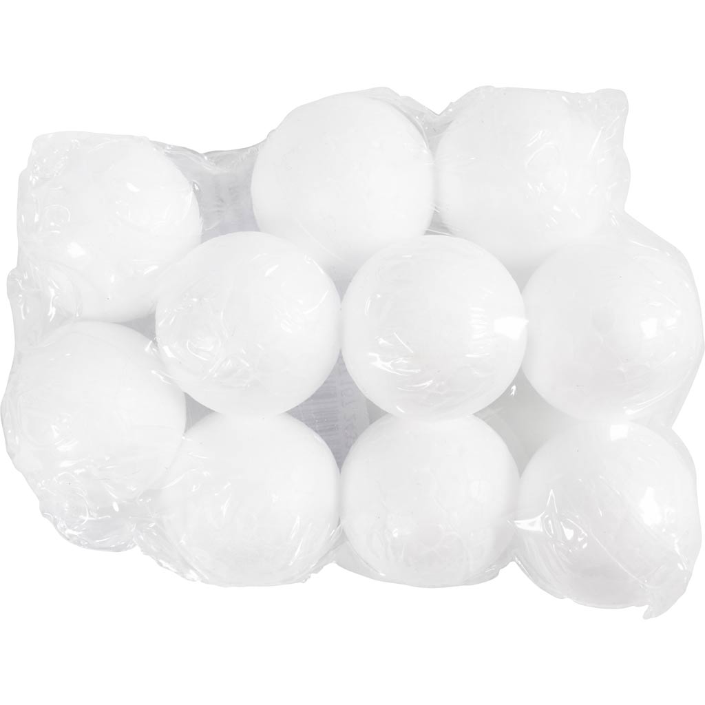 Boules de polystyrène Creativ Company ø 3 cm, 10 pcs.