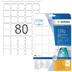 Étiquettes de prix amovibles Herma a4, 35,6 x 16,9 mm, blanc