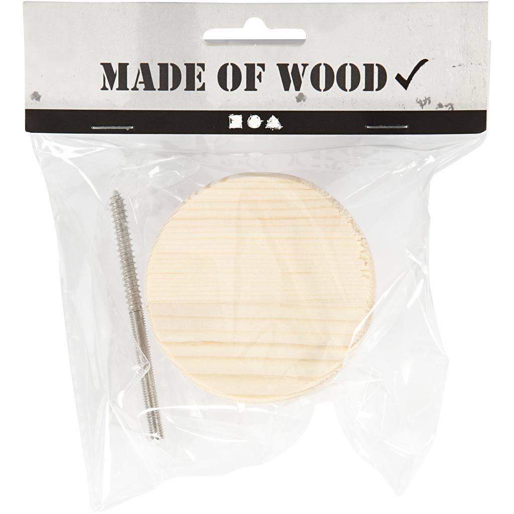Porte-manteau Creativ company, rond, d: 4,5 cm, d 7 cm, 1 pièce