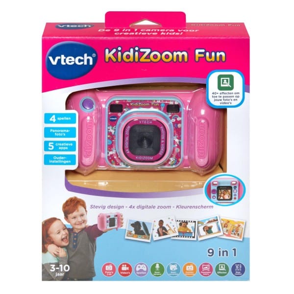 Vtech kidizoom fun caméra rose 9 en 1