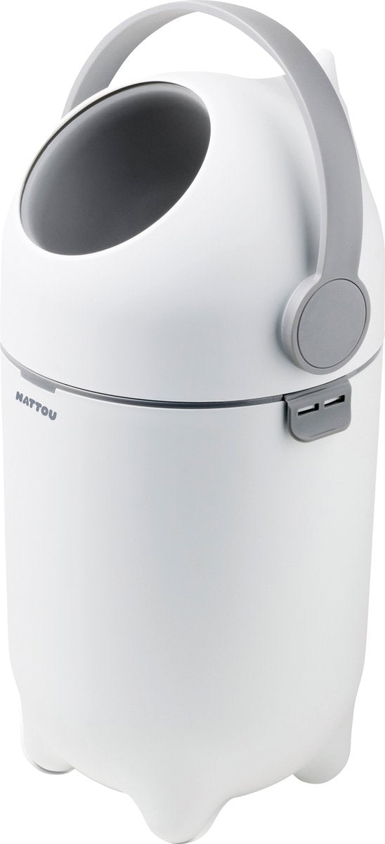 Seau à couches Nattou dropy - 48,5 cm - blanc