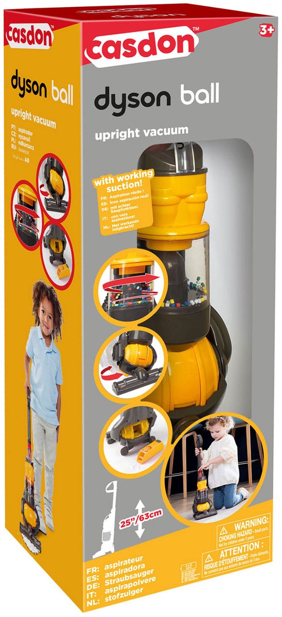 Aspirateur jouet balle Dyson Casdon