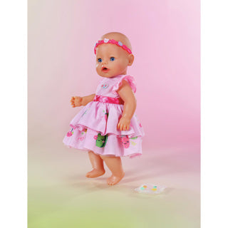 Robe baby born avec pinplay 43cm | 2 pièces