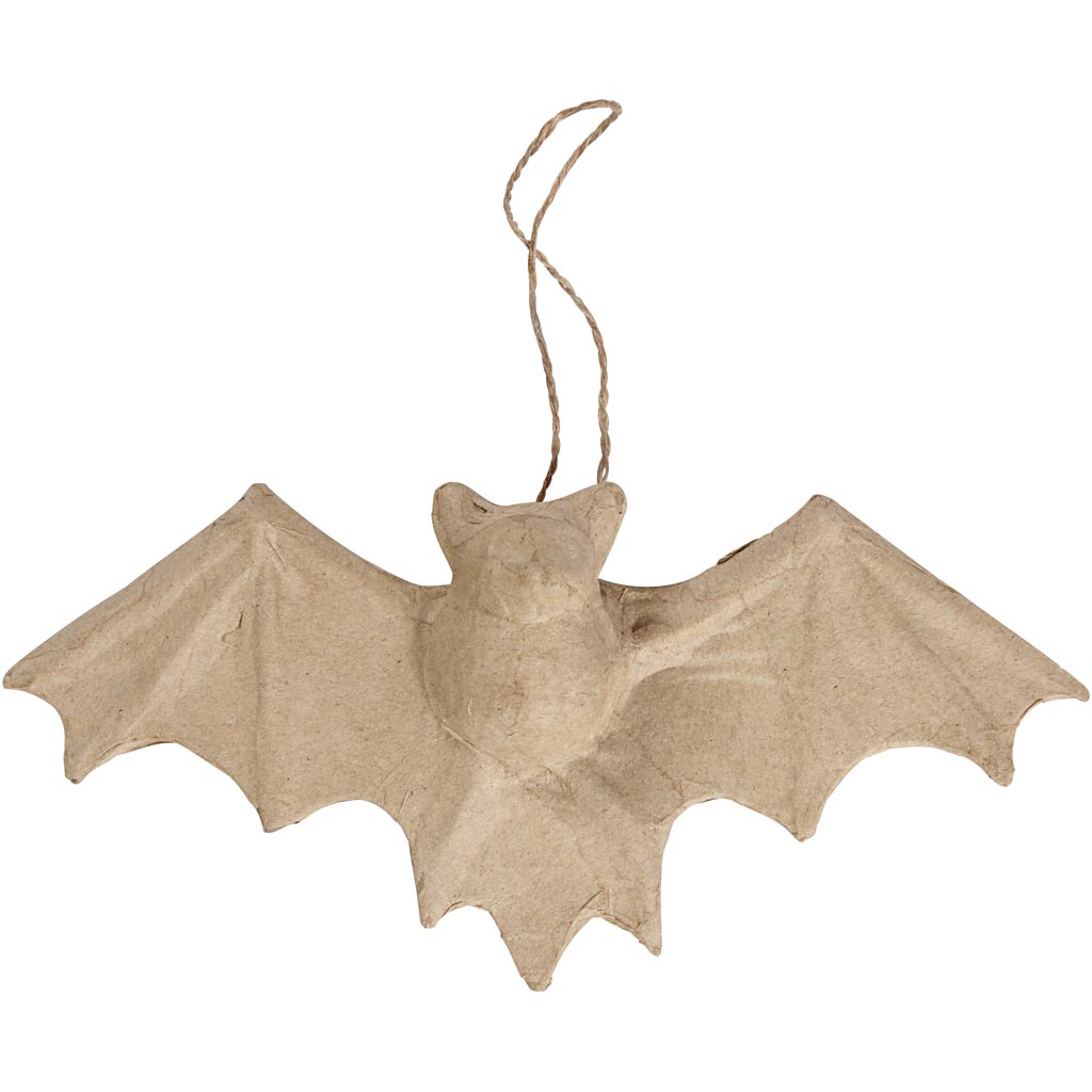 Chauve-souris Creativ company, h : 10 cm, d : 3,5 cm, l : 22 cm, 1 pièce