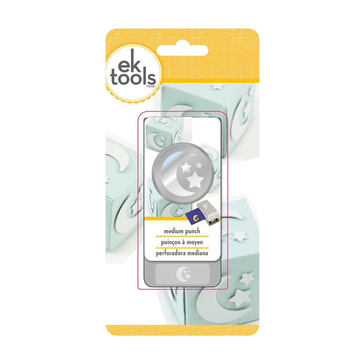 Ek tools • emporte-pièce moyen lune et étoiles ø2,5cm