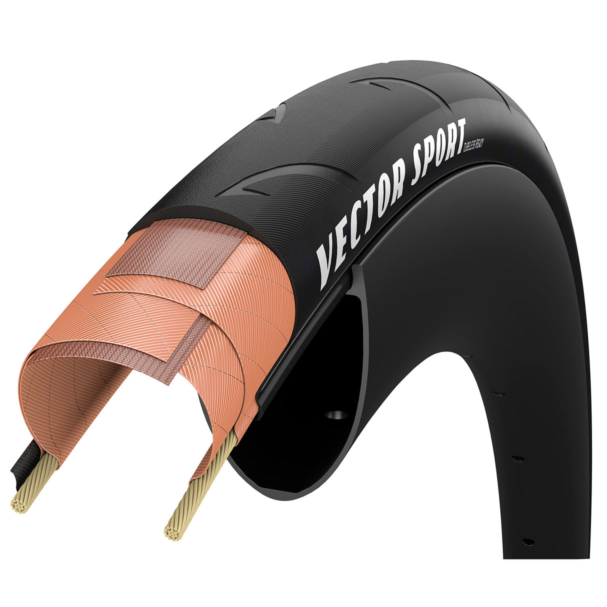 Pneu pliable Goodyear Vector Sport TR
