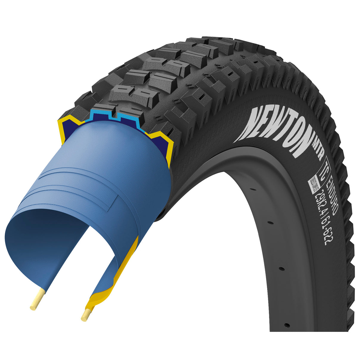 Pneu pliable Goodyear newton mtr enduro tc