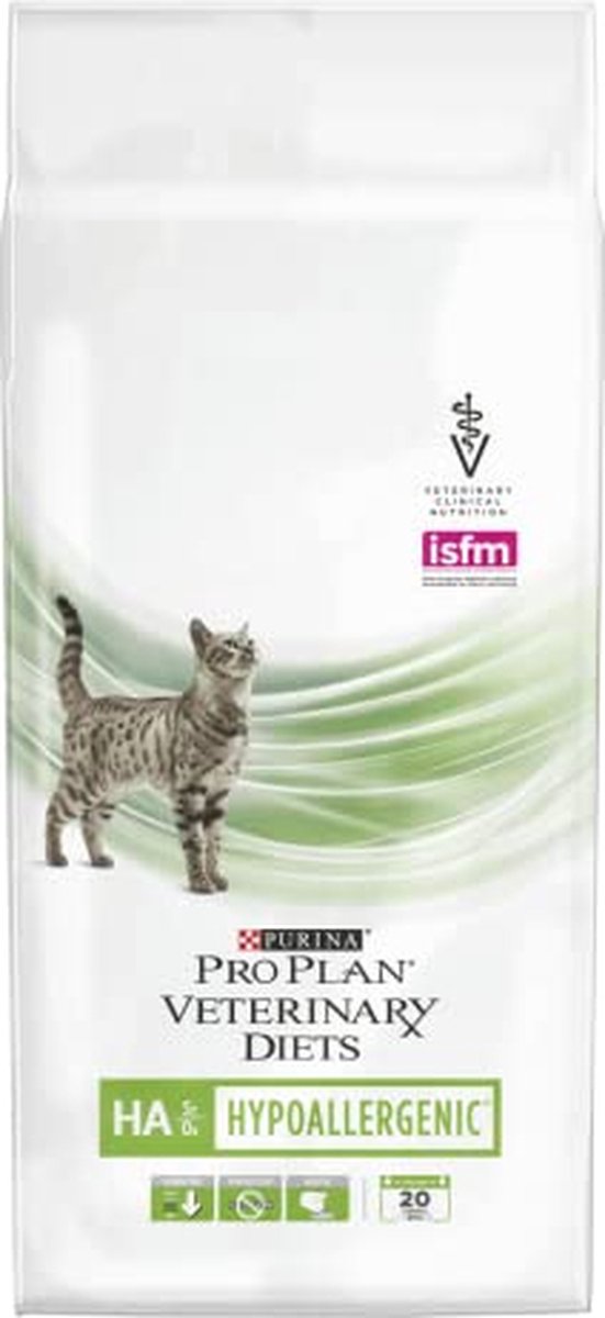 Pro plan régimes vétérinaires félin ha hypoallergénique - nourriture pour chat - 1,3 kg