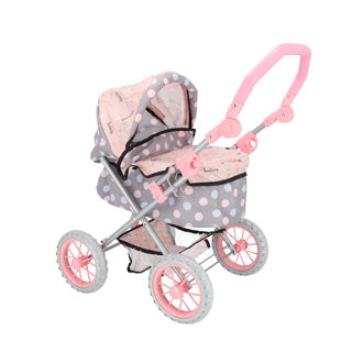 Poupée. + sac maternelle gris rose 65x35,5x75 cm