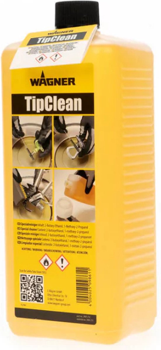 Wagner nettoyant spécial tipclean recharge 1l