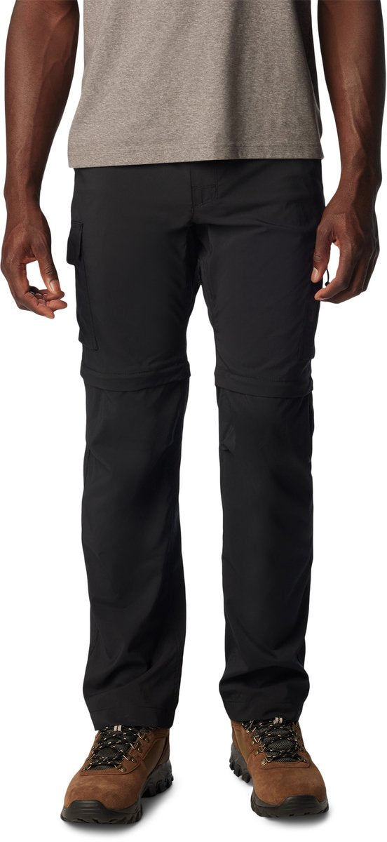 Columbia silver ridge™ utility convertible pant pantalon de randonnée - pantalon de randonnée convertible - homme - noir - taille 32