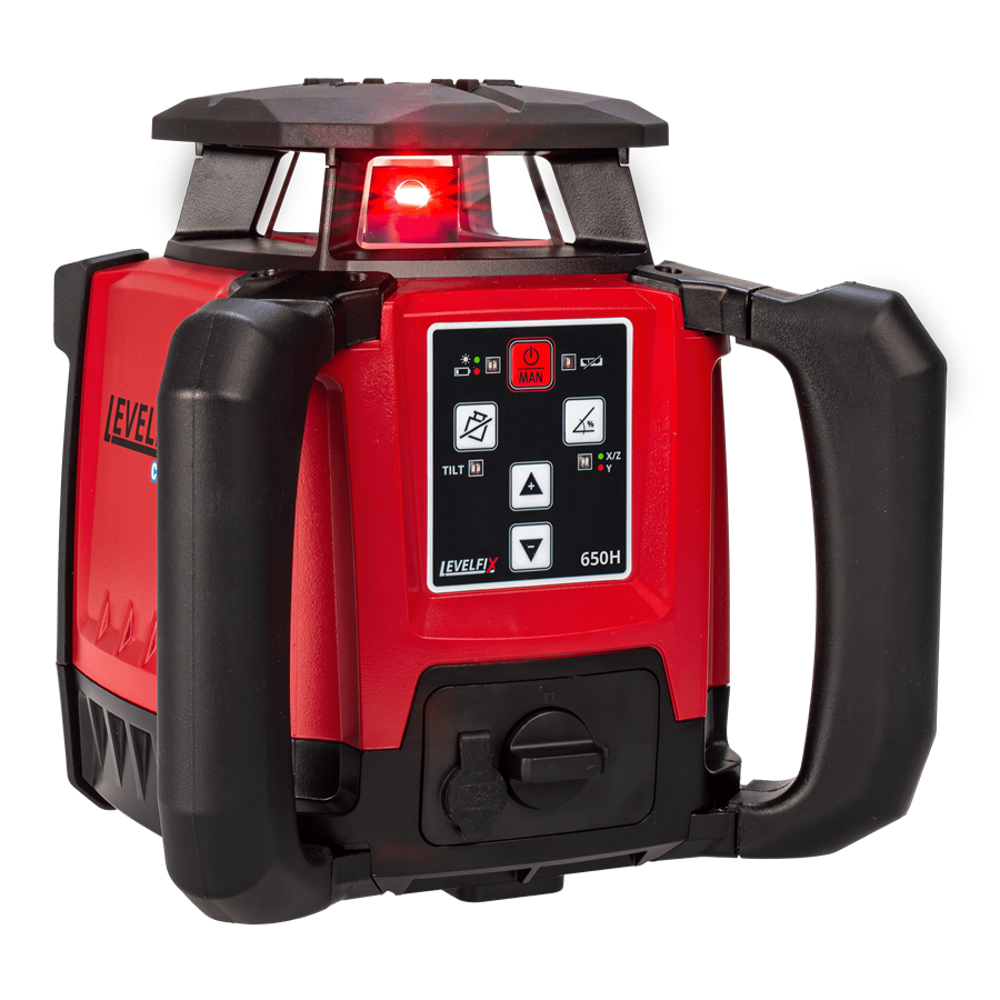 Laser de construction Levelfix 650h rouge ensemble entièrement automatique