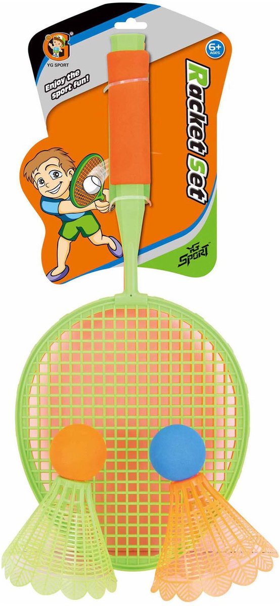 Set de badminton grandes navettes