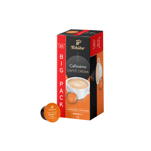 Tchibo cafissimo café crema pack complet (4x 30 pièces) (copie)