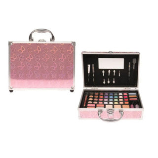 Trousse de maquillage Casualelle rose avec papillons