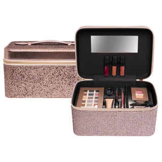 Trousse de beauté Casualelle bronze pailleté
