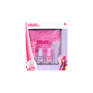Créez-le ! set de maquillage avec étui | 6 pièces