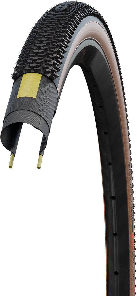 Schwalbe pneu g-one r evo V-Guard 27,5 x 1,70 SW T-Skin pli