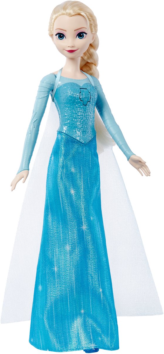 Poupée congelée Elsa chantant