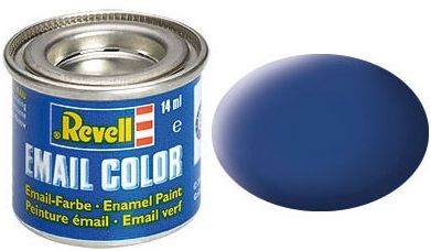 Peinture Revell pour maquette numéro 65 bleu mat