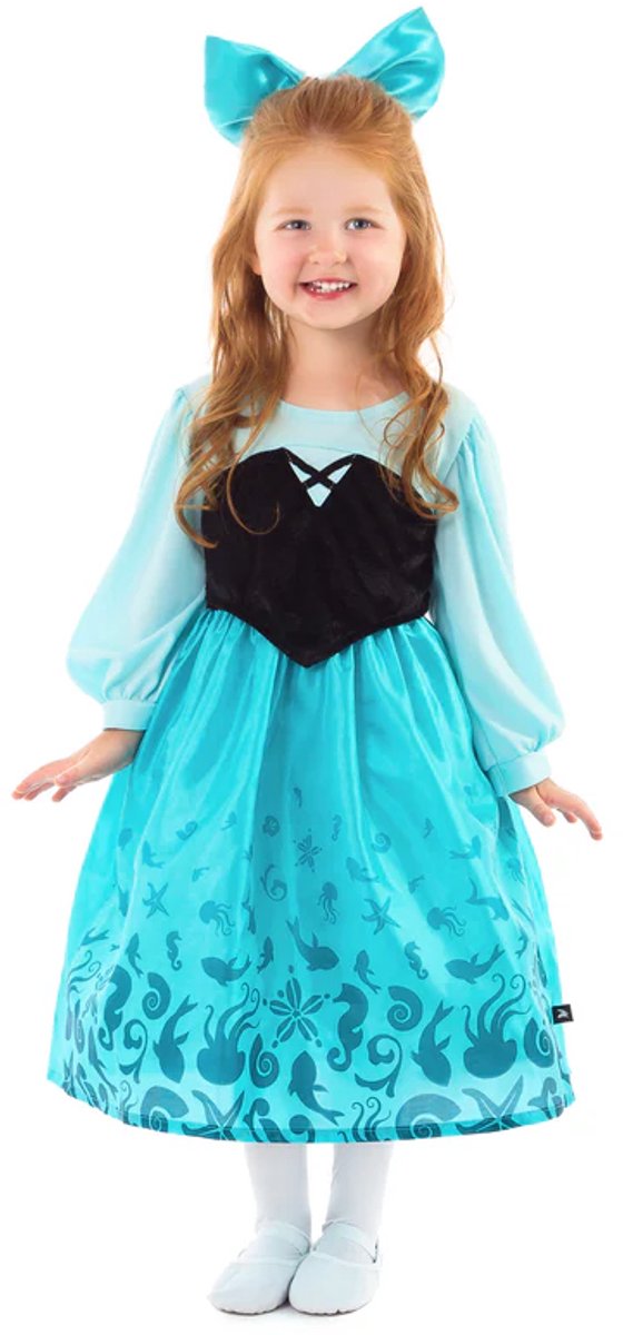 Petites aventures - journée sirène - robe avec nœud - taille 98-104