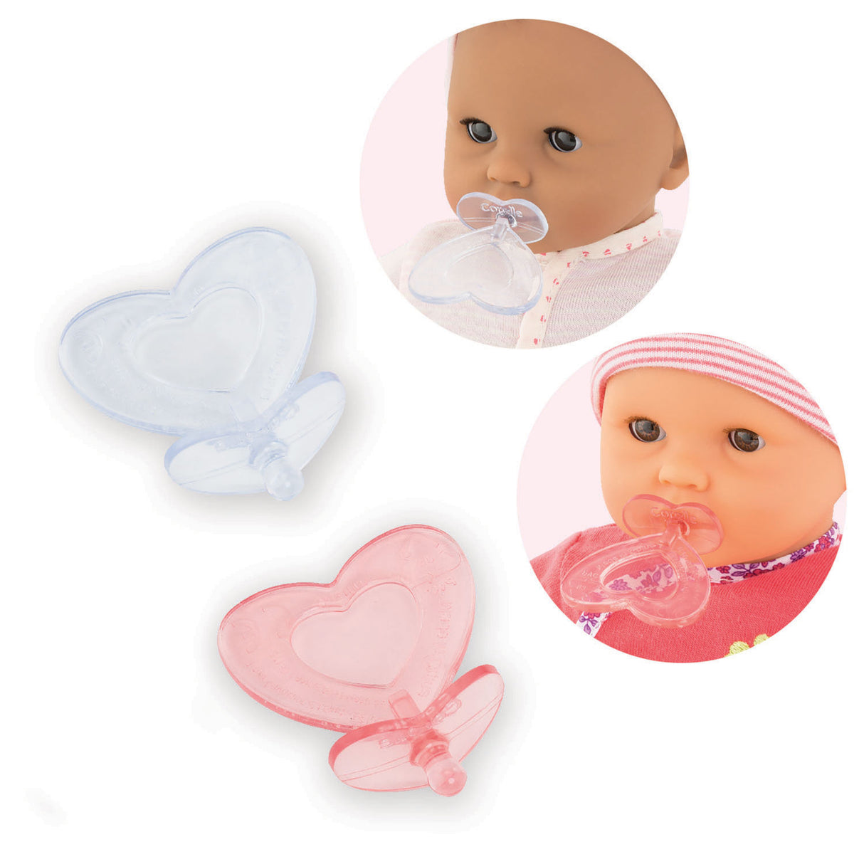 Corolle mon grand poupon - sucettes, 2 pcs.