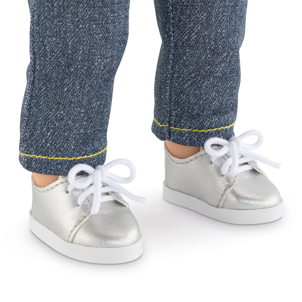 Corolle MA - Chaussures de poupée argent