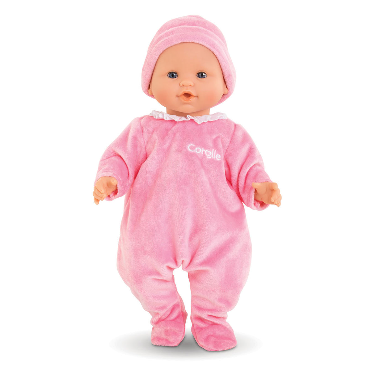Corolle Mon Grand Poupon - Pajamas rose avec chapeau, 36 cm