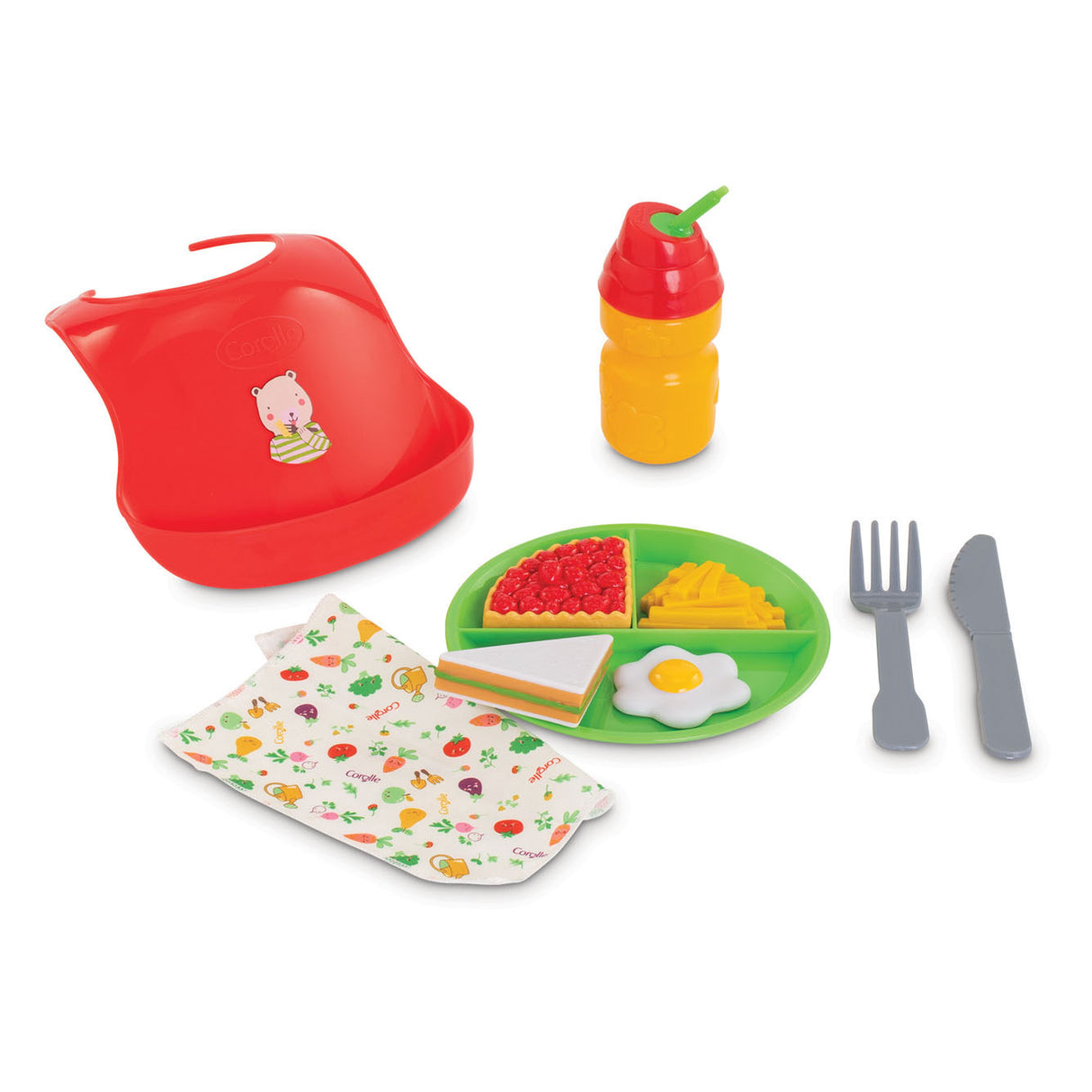Corolle Mon Grand Poupon Dolls Care Set Dinner Heure