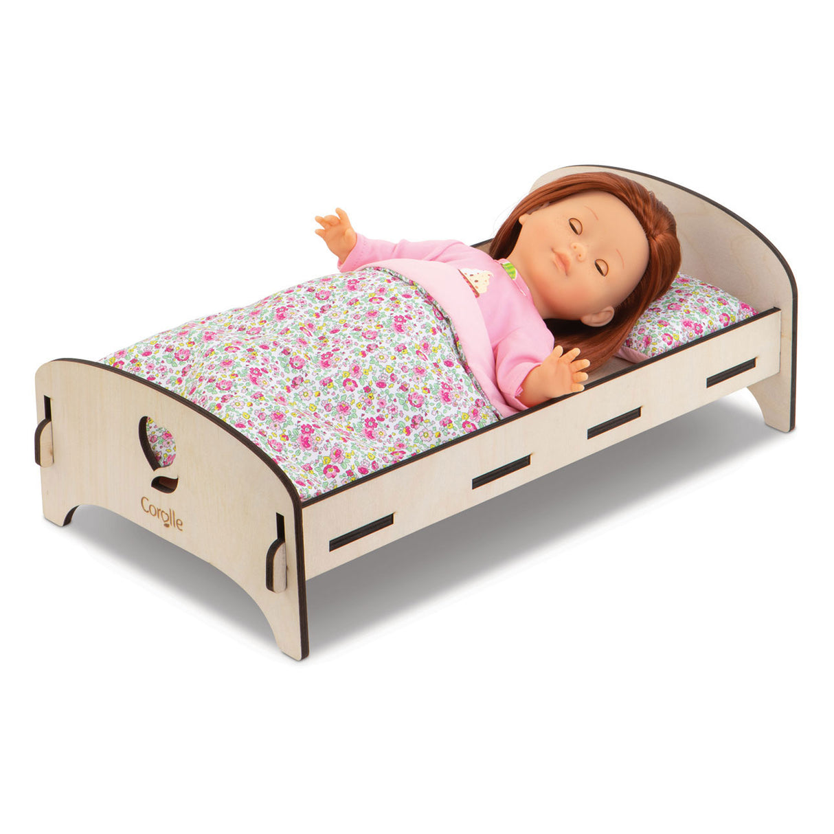 Corolle - Floral en bois de Poppenbed