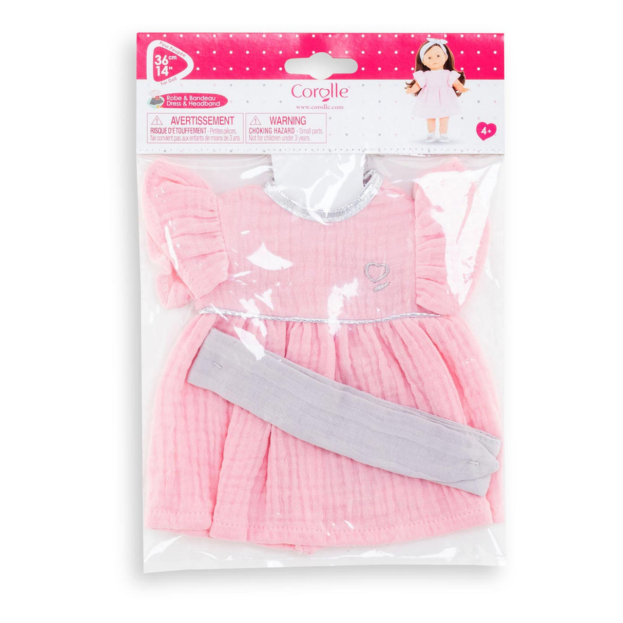 Corolle ma - robe de poupée avec bandeau