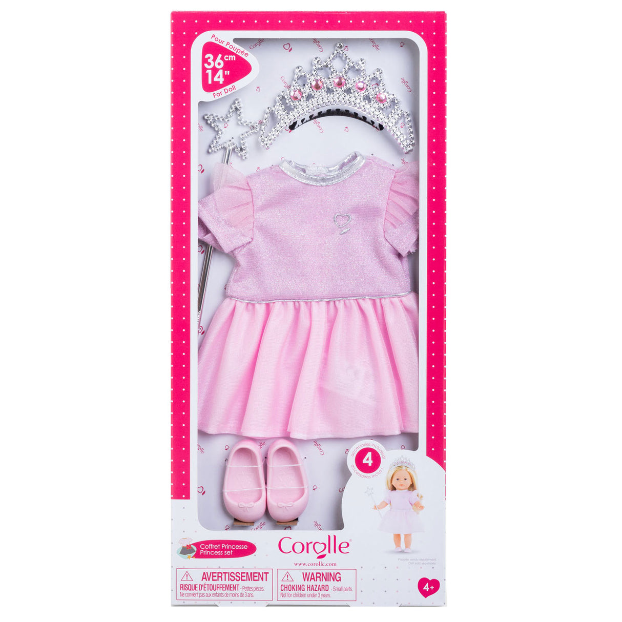 Corolle ma poppenoutfit princesse