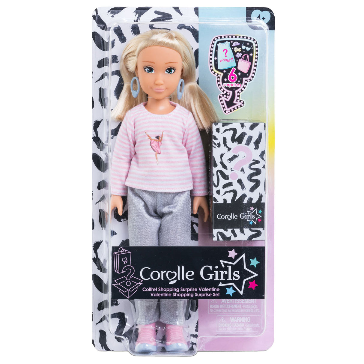 Corolle Girls Fashion Pop Valentine Shopping S surprise
