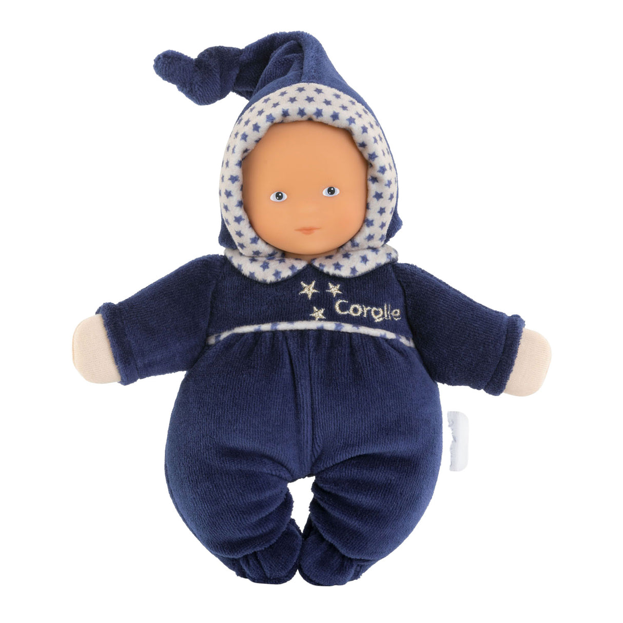 Corolle mon doudou babidoux poupée bébé rêves étoilés bleu marine, 20cm