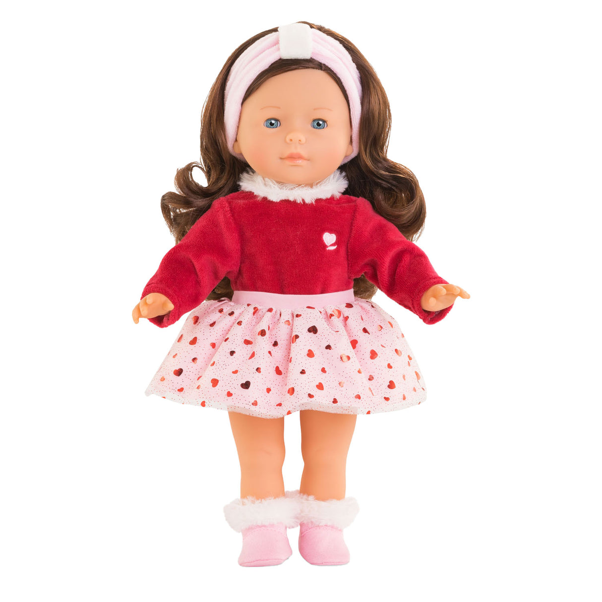 Corolle ma poupée bébé cheveux longs - perle, 36cm